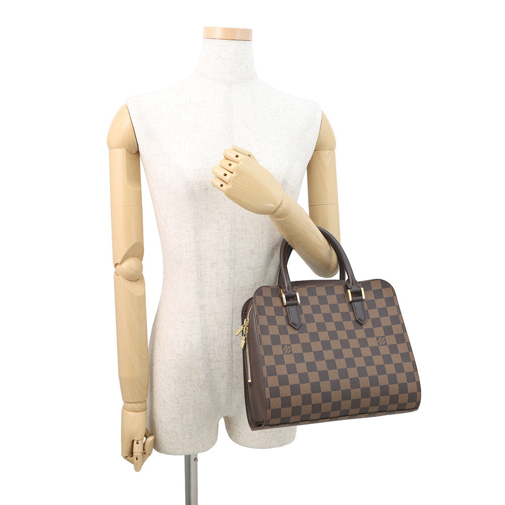LOUIS VUITTON Triana RedN51155 Damier Ebene Canvas