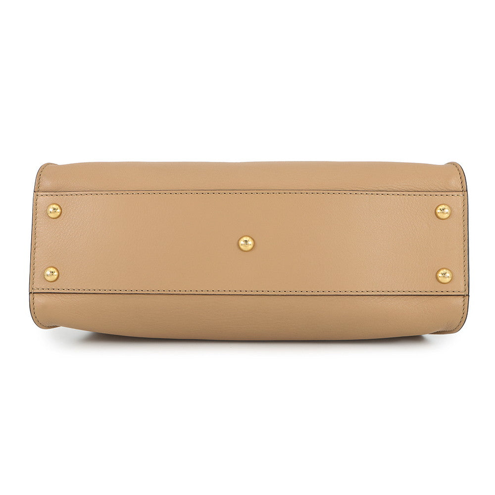 FENDI Peekaboo Brown8BN290 Leather Size regular