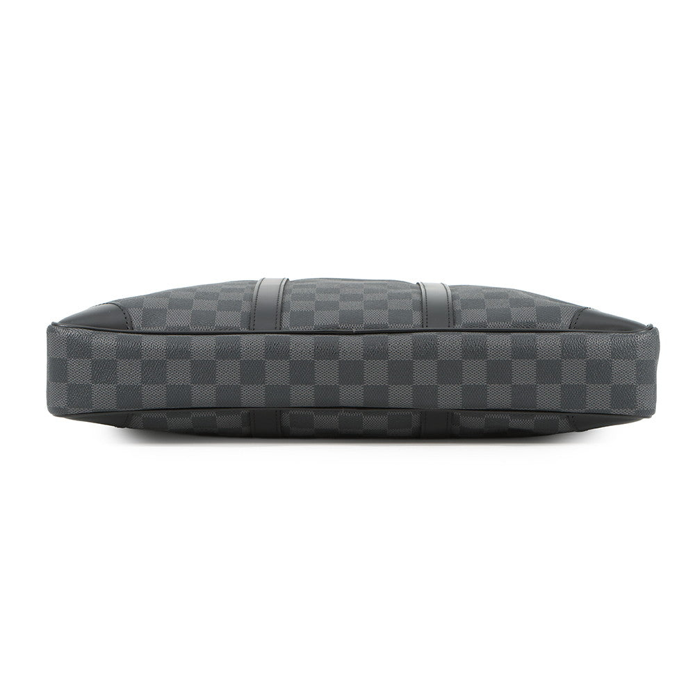 LOUIS VUITTON Port Documan Voyajaj NoirN41125 Damier Graphite