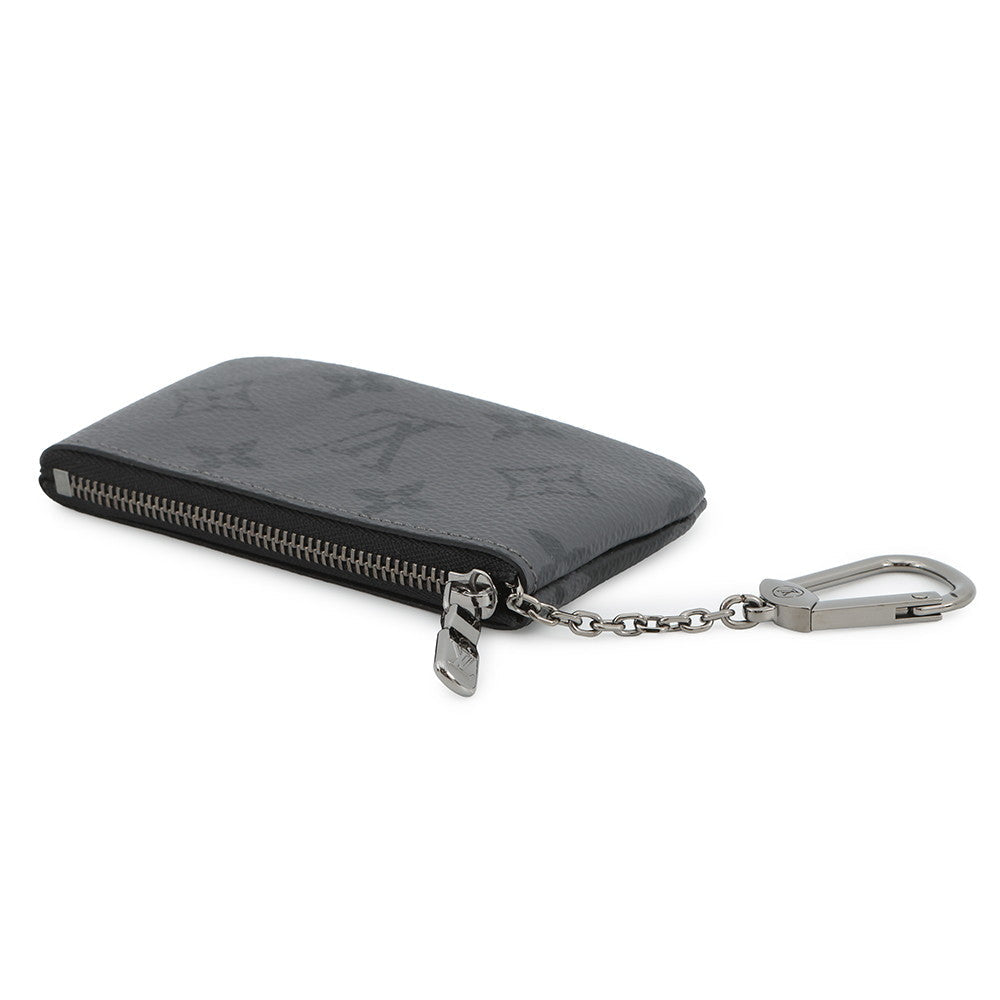 LOUIS VUITTON Pochette Cles NoirM80905 Monogram Eclipse / Monogram Eclipse Reverse