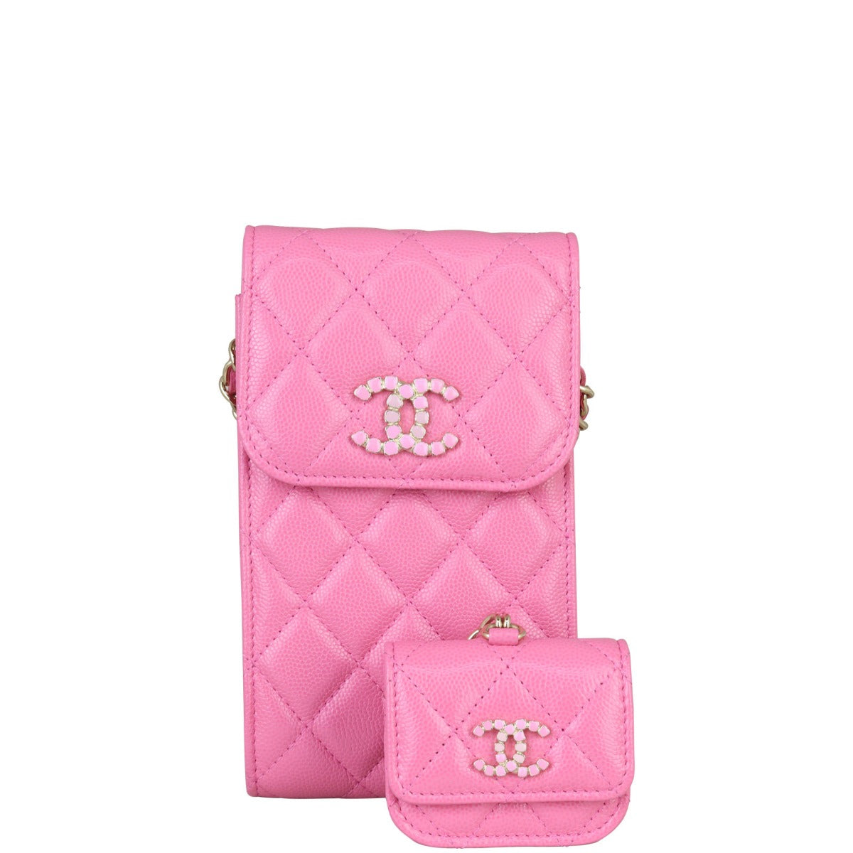 Chanel Phone Holder with Chain