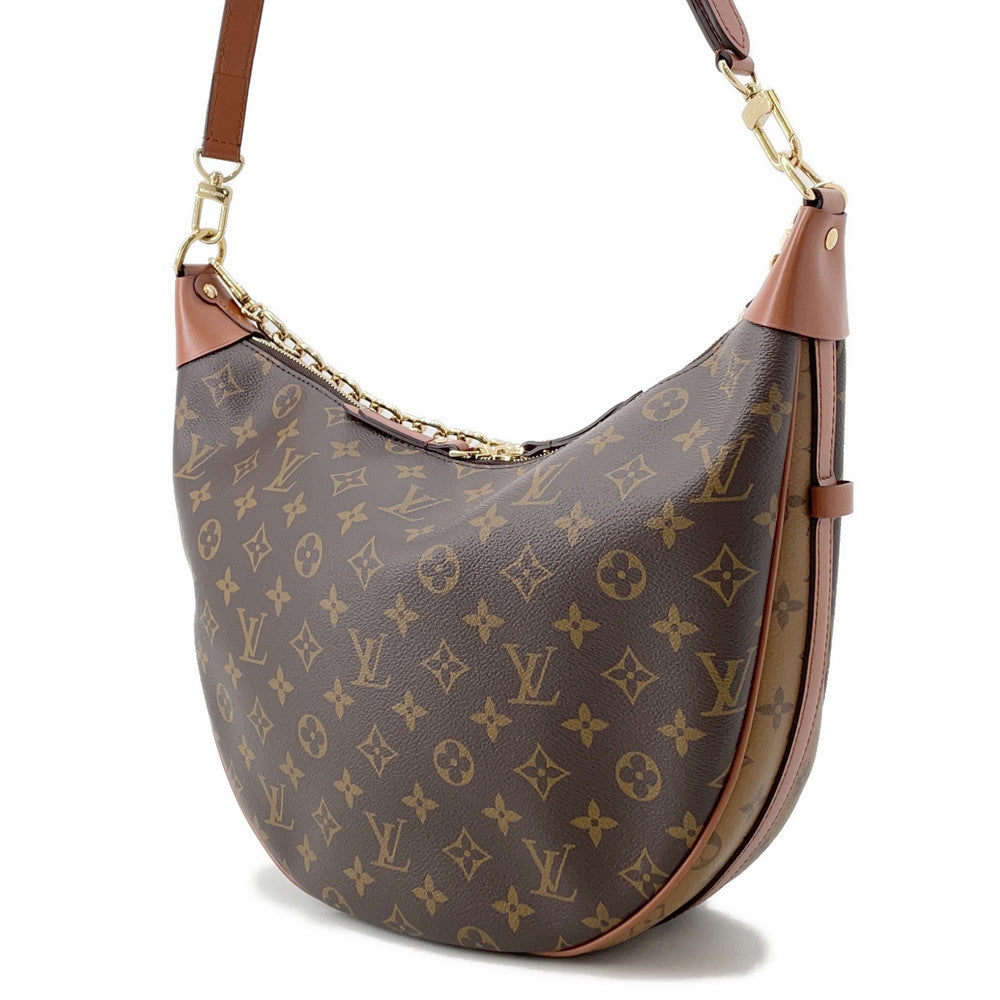 LOUIS VUITTON loop hobo BrownM46311 Monogram Monogram Reverse Canvas
