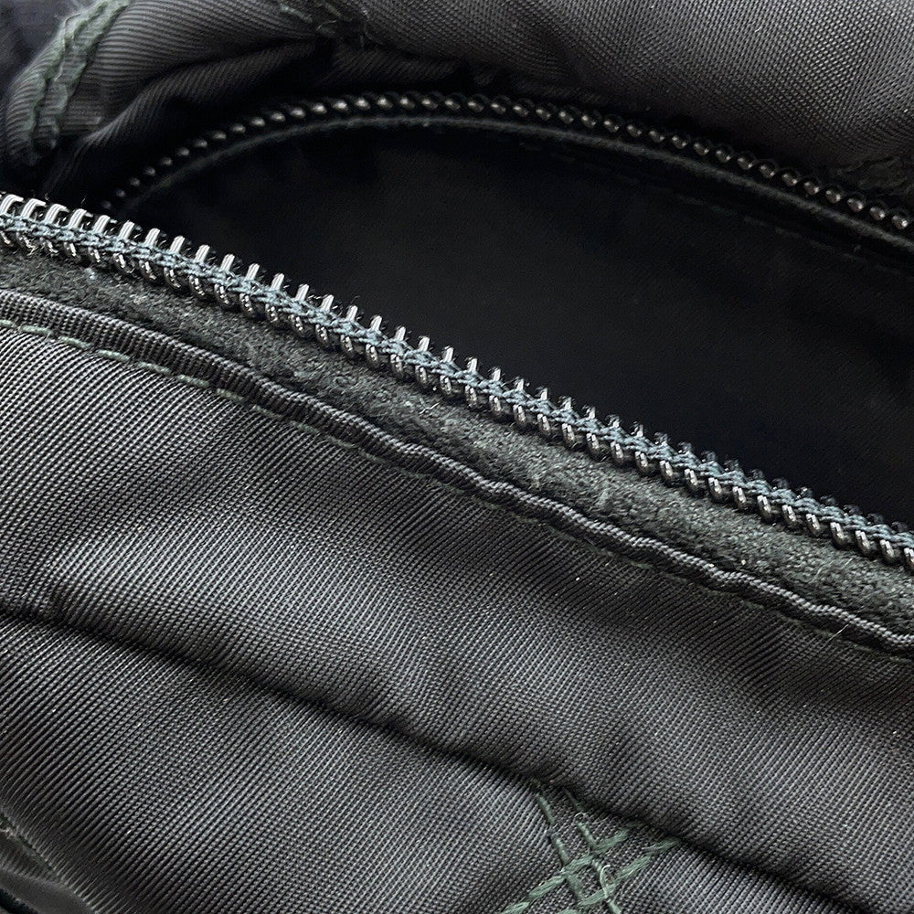 PRADA Backpack Black1BZ017 Nylon Size Mini