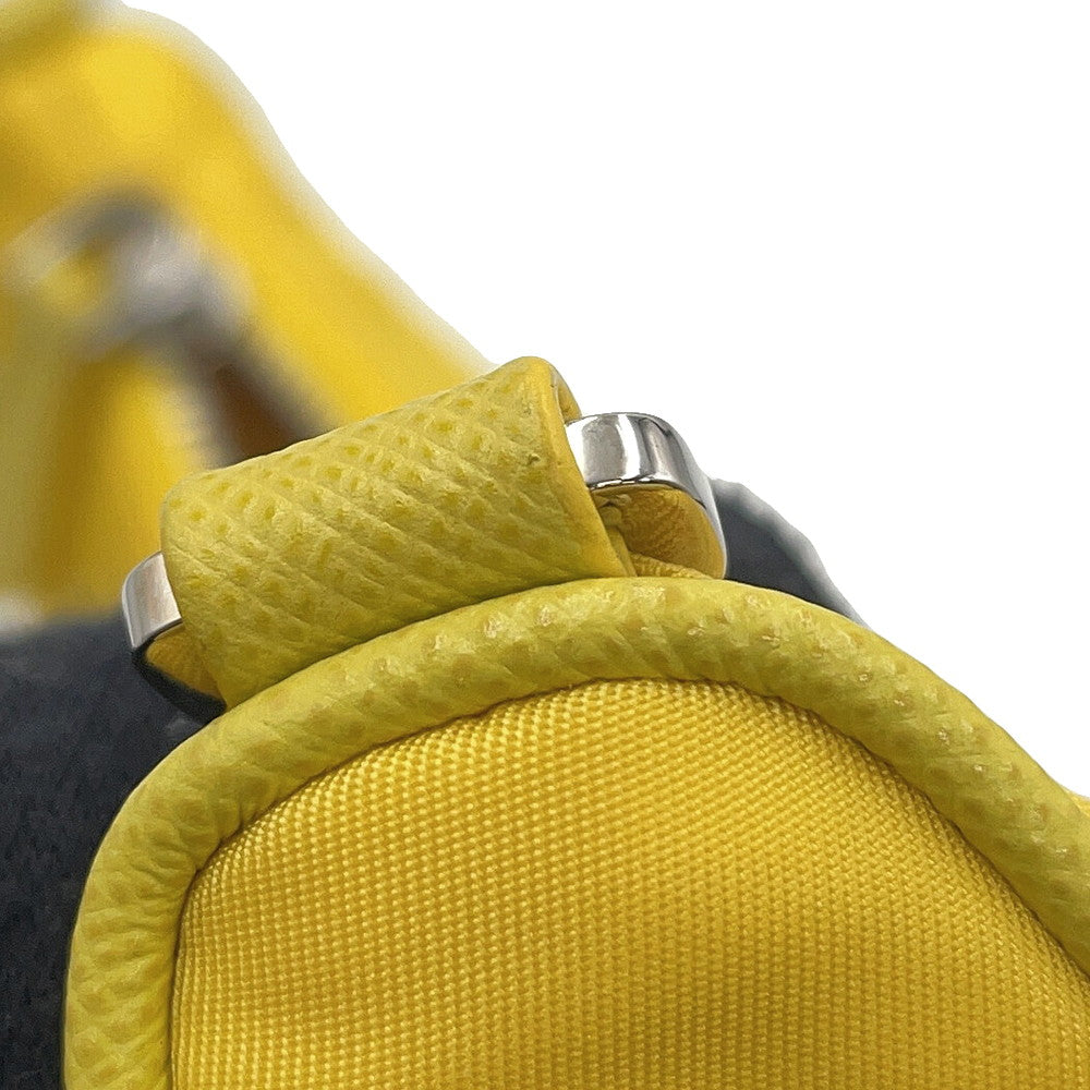 PRADA Re-Edition 2005 Re-Nylon Shoulder Bag Yellow1BH204 Nylon Leather