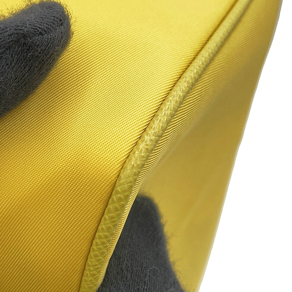 PRADA Re-Edition 2005 Re-Nylon Shoulder Bag Yellow1BH204 Nylon Leather