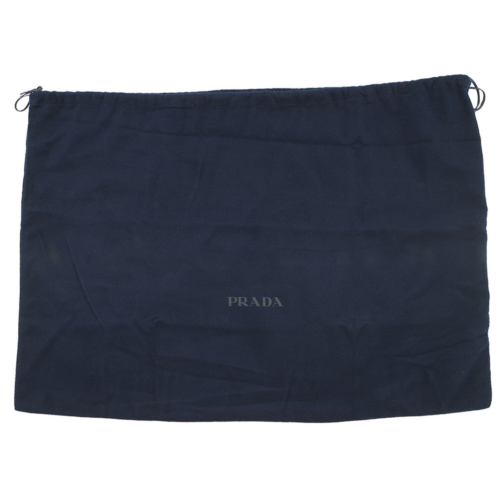 PRADA Re-Nylon Padded Print Quilted Tote Bag Gray2VG082 Nylon