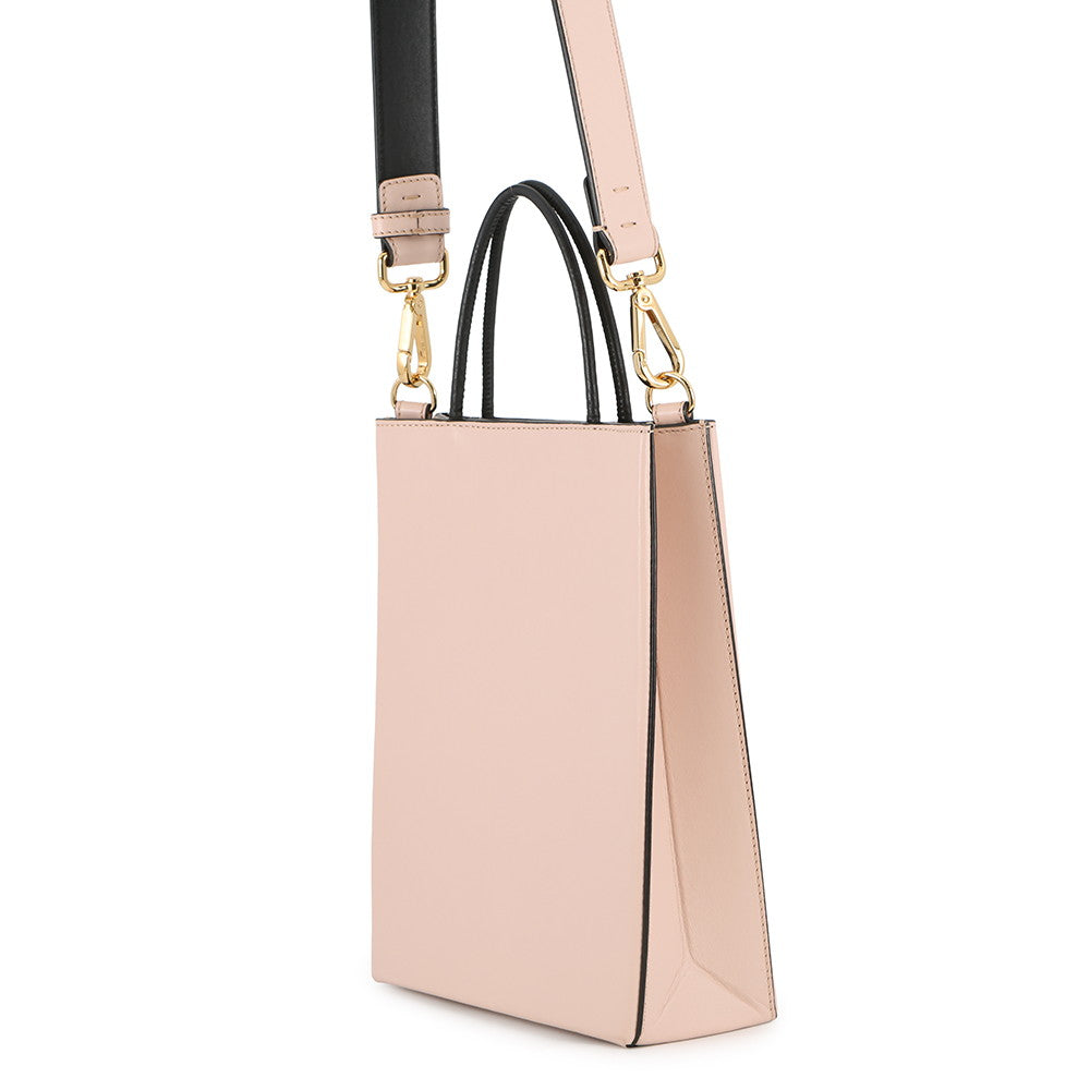 FENDI Shopping bag 2WAY Pink8BH382 Leather Size Small