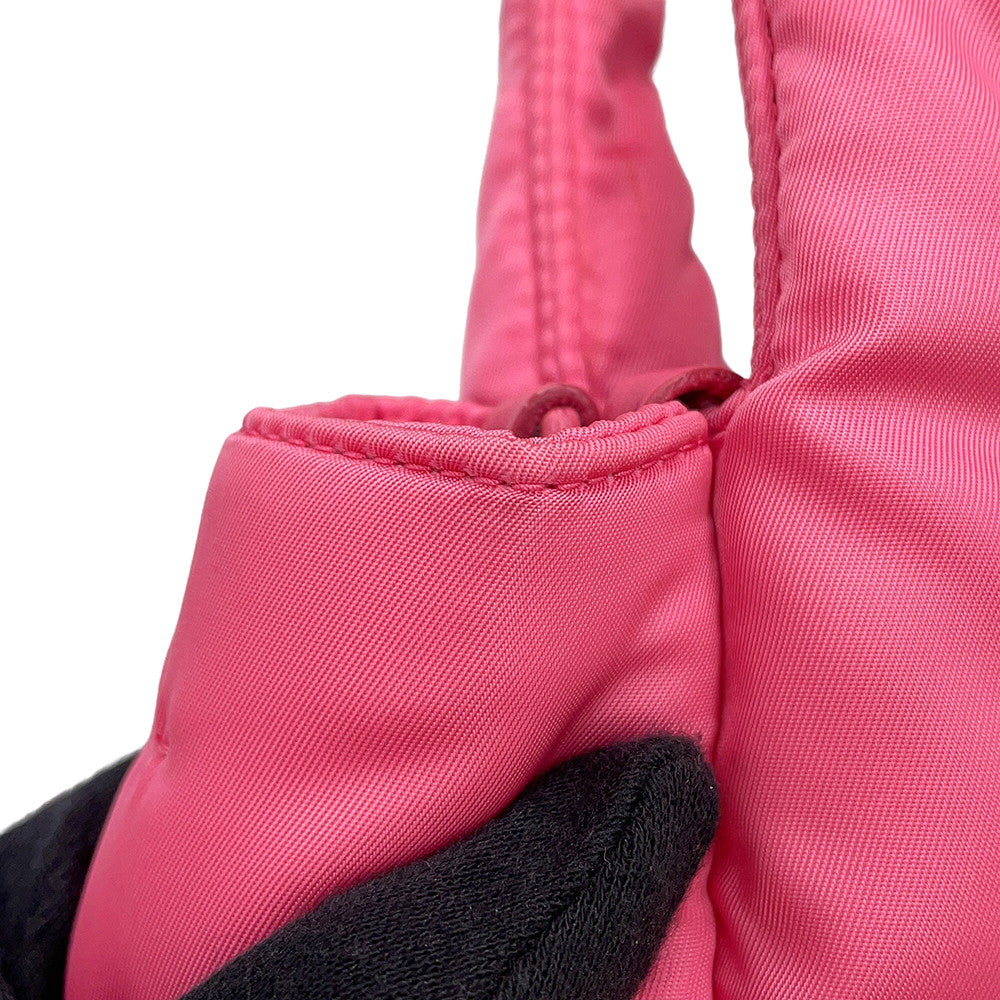 PRADA Re-Nylon 2WAY Handbag Pink1BA359 Nylon