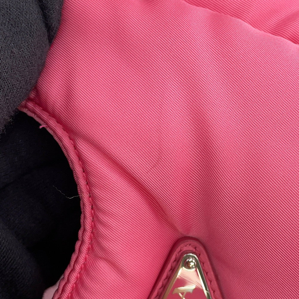 PRADA Re-Nylon 2WAY Handbag Pink1BA359 Nylon