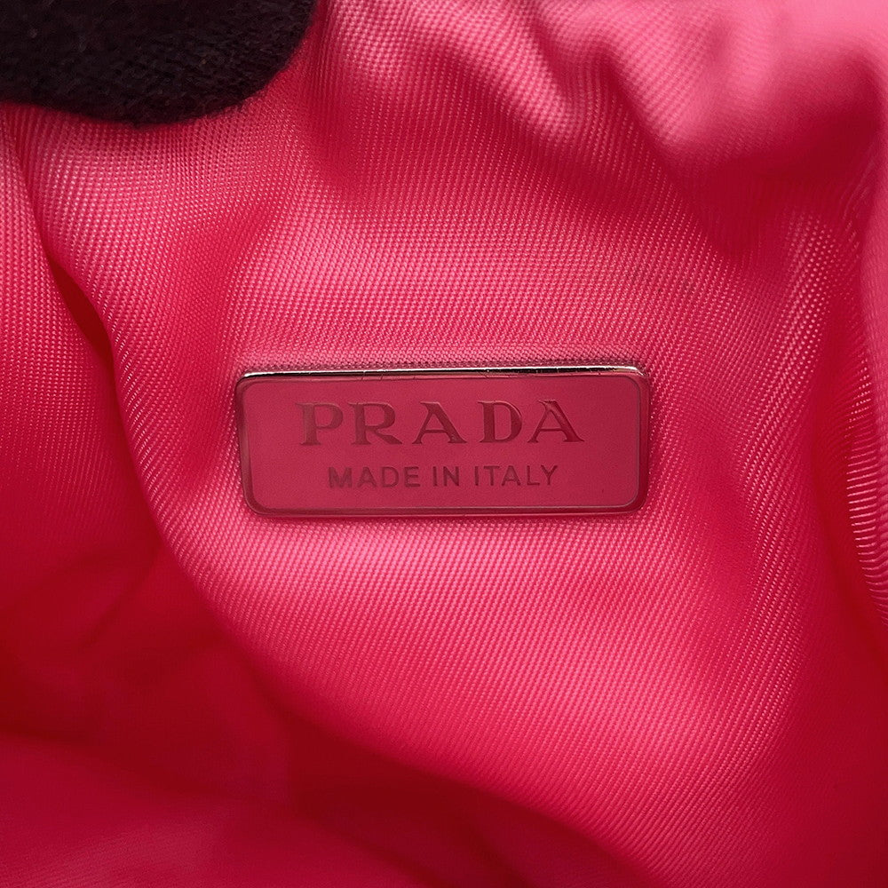PRADA Re-Nylon 2WAY Handbag Pink1BA359 Nylon