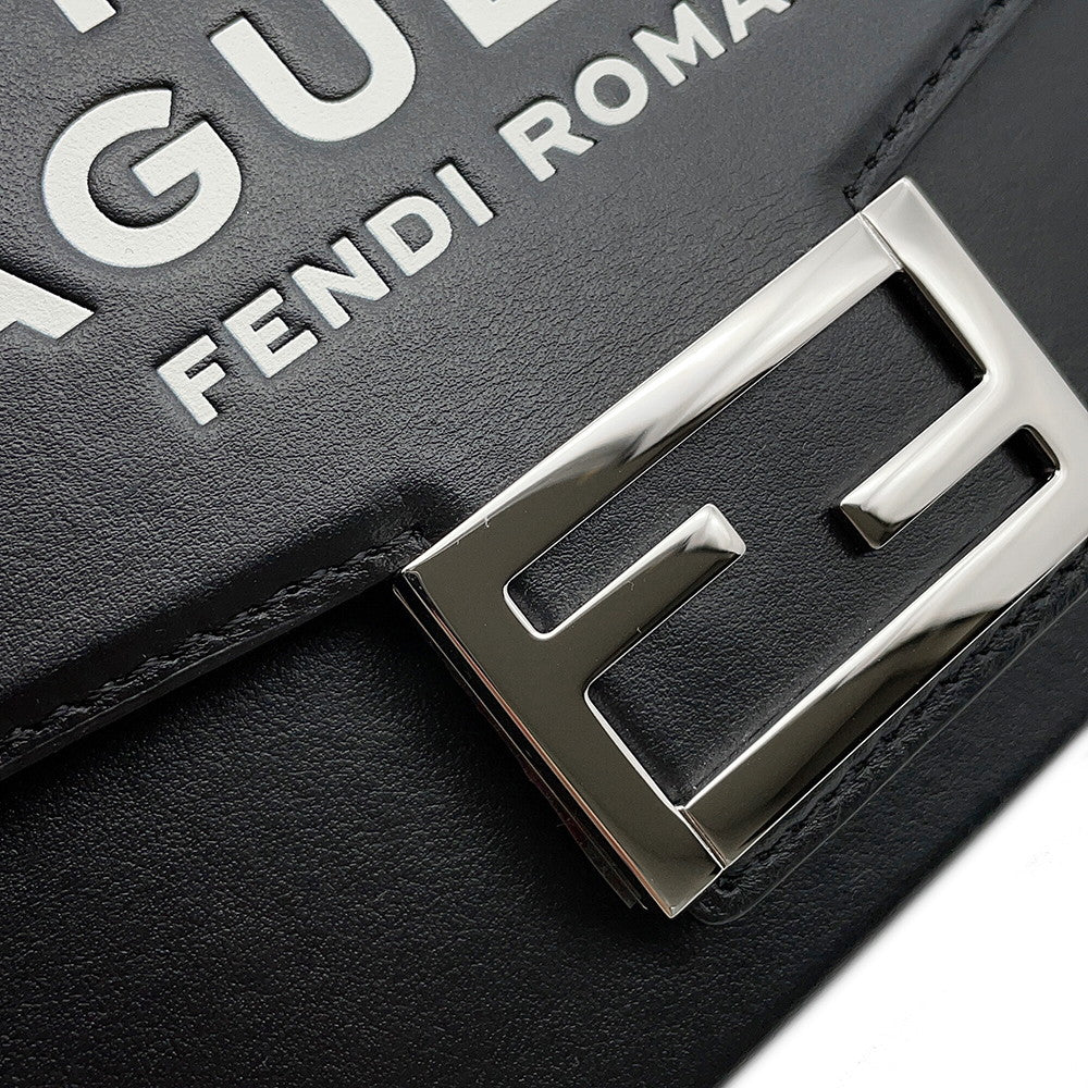 FENDI Baguette Soft Trunk in collaboration with Marc Jacobs Black7VA565 Leather