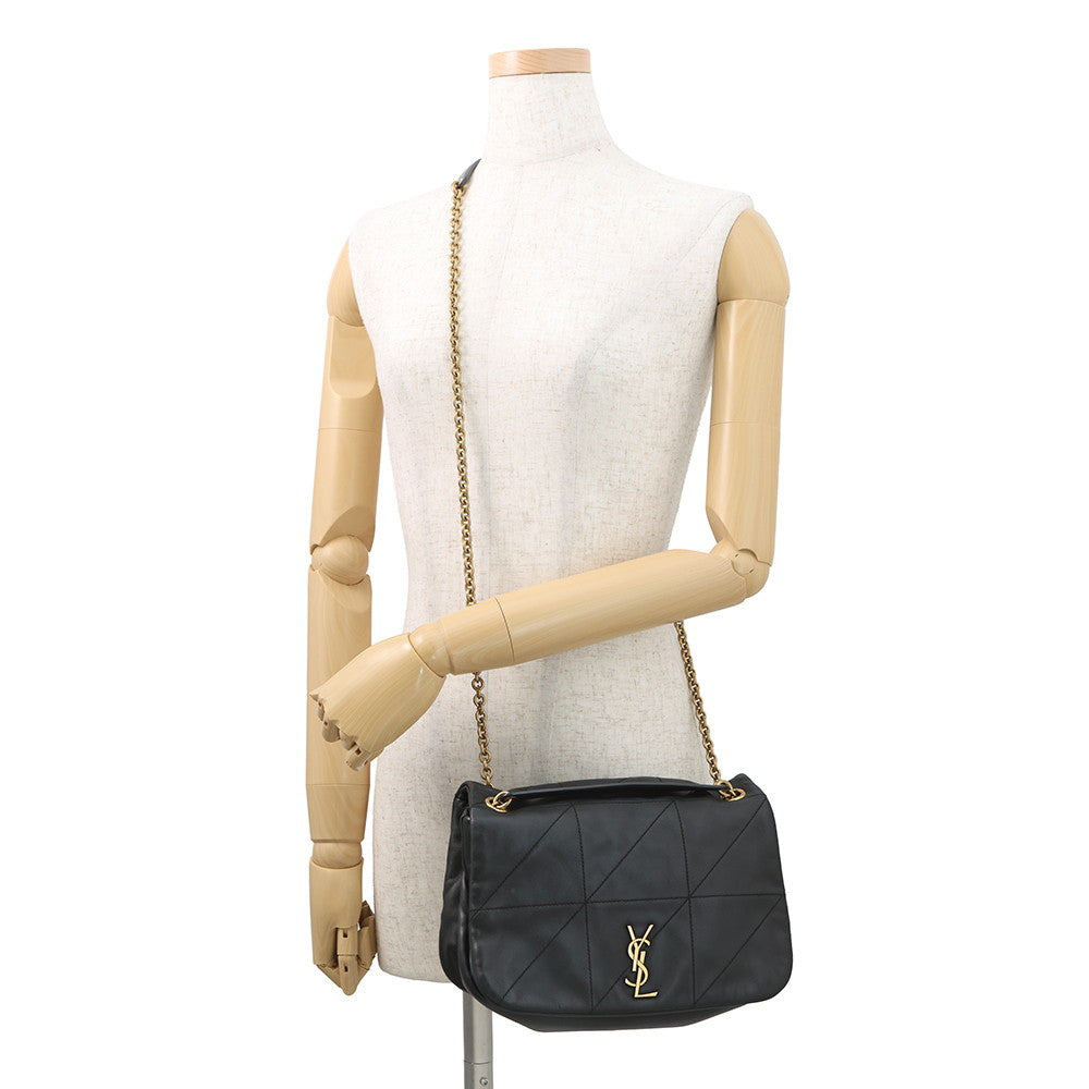 SAINT LAURENT PARIS Jamie 4.3 Chain Shoulder Bag Black763475 Lambskin Size Small