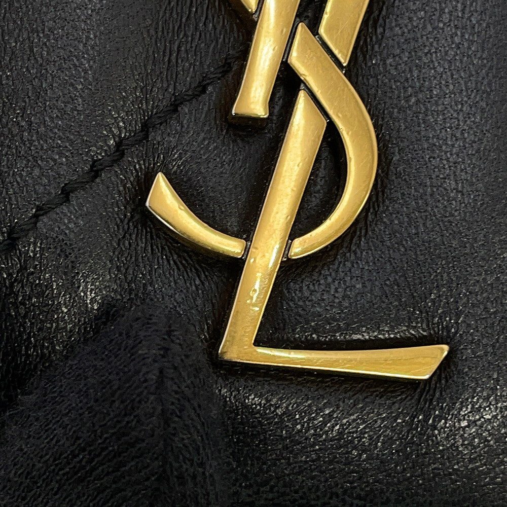 SAINT LAURENT PARIS Jamie 4.3 Chain Shoulder Bag Black763475 Lambskin Size Small