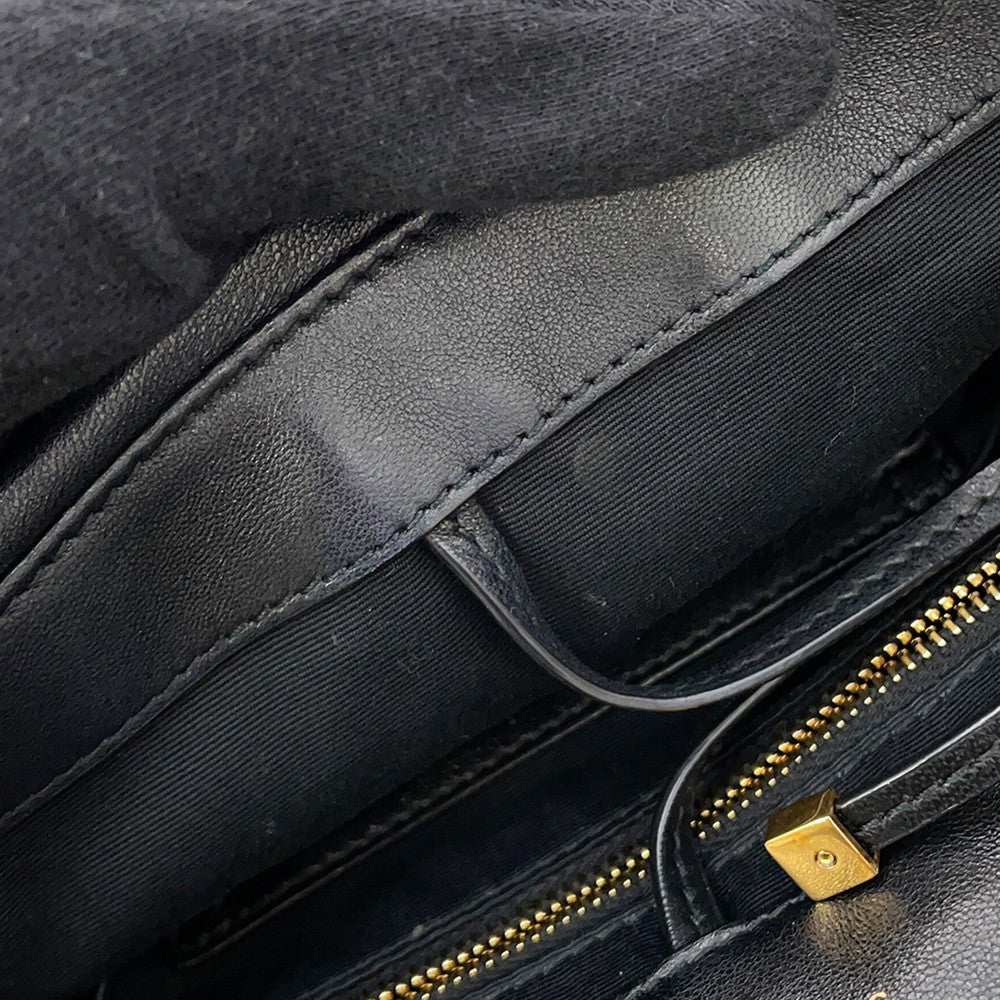 SAINT LAURENT PARIS Jamie 4.3 Chain Shoulder Bag Black763475 Lambskin Size Small