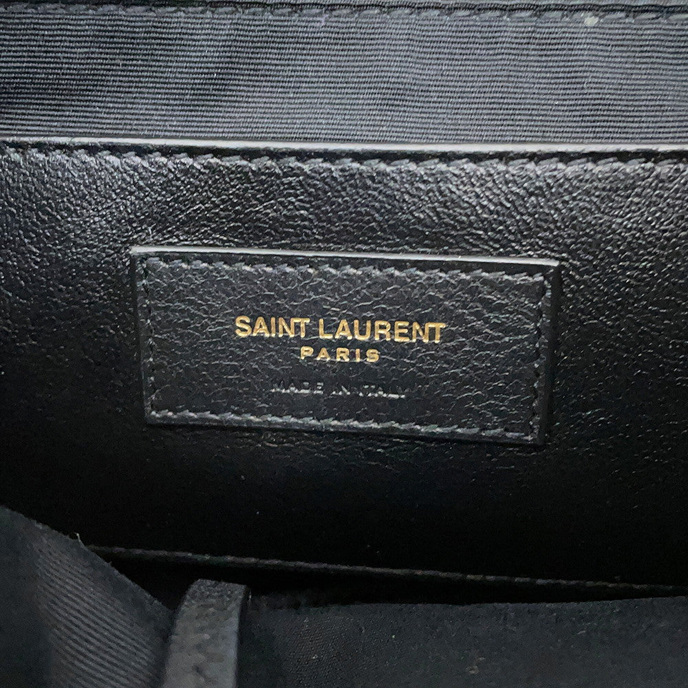 SAINT LAURENT PARIS Jamie 4.3 Chain Shoulder Bag Black763475 Lambskin Size Small