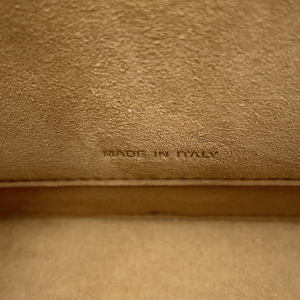 FENDI Camon Brown/Beige8BS082 Leather Size Small