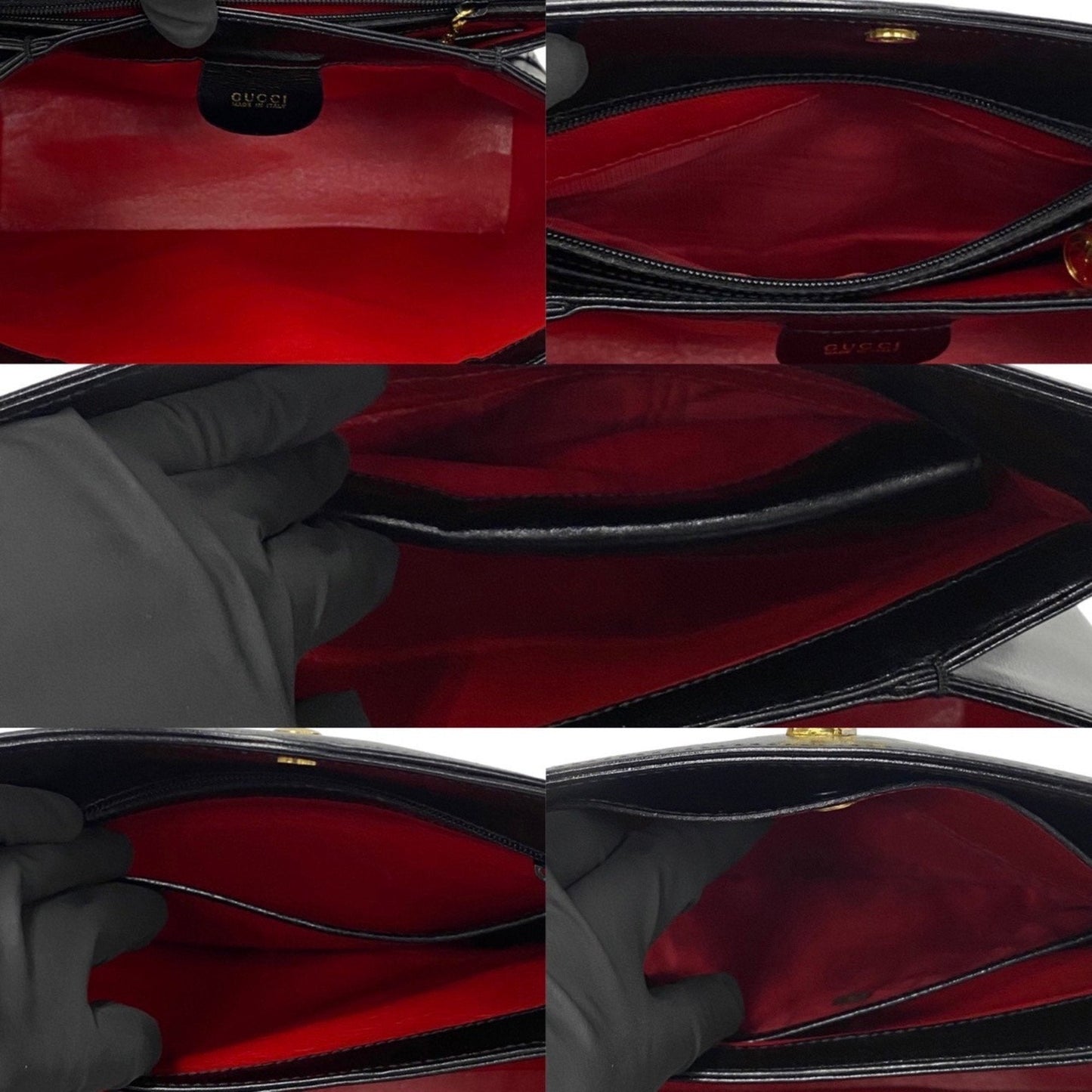 Gucci Leather Tote