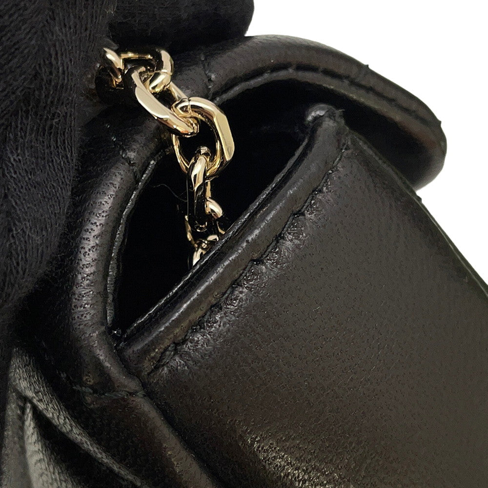 GUCCI GG Marmont Mini Shoulder Bag Black/Bordeaux841290 Leather