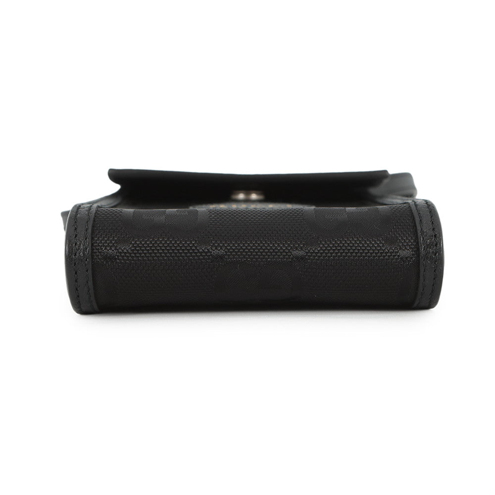 GUCCI Off the Grit Shoulder Bag Black625599 GGNylon