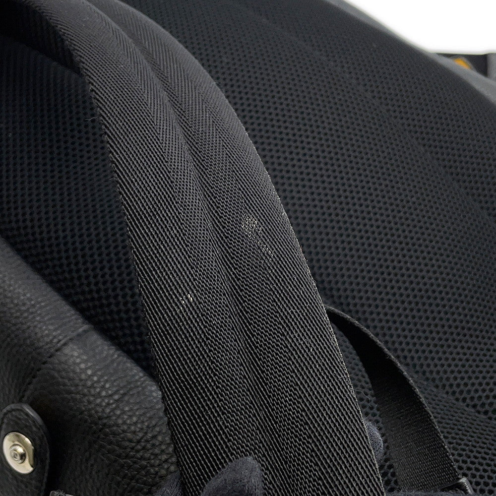 FENDI Backpack Black7VZ053 Leather