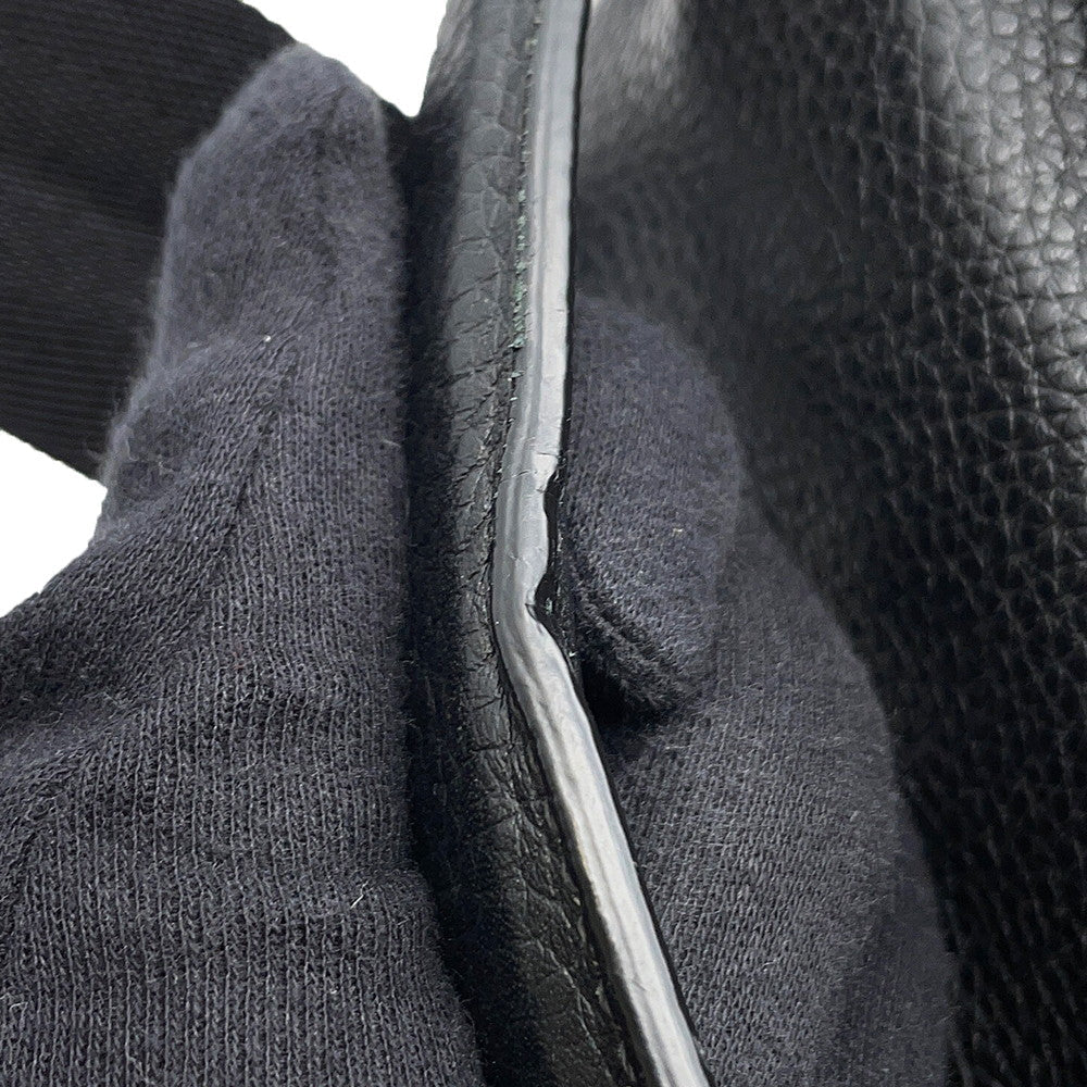 FENDI Backpack Black7VZ053 Leather