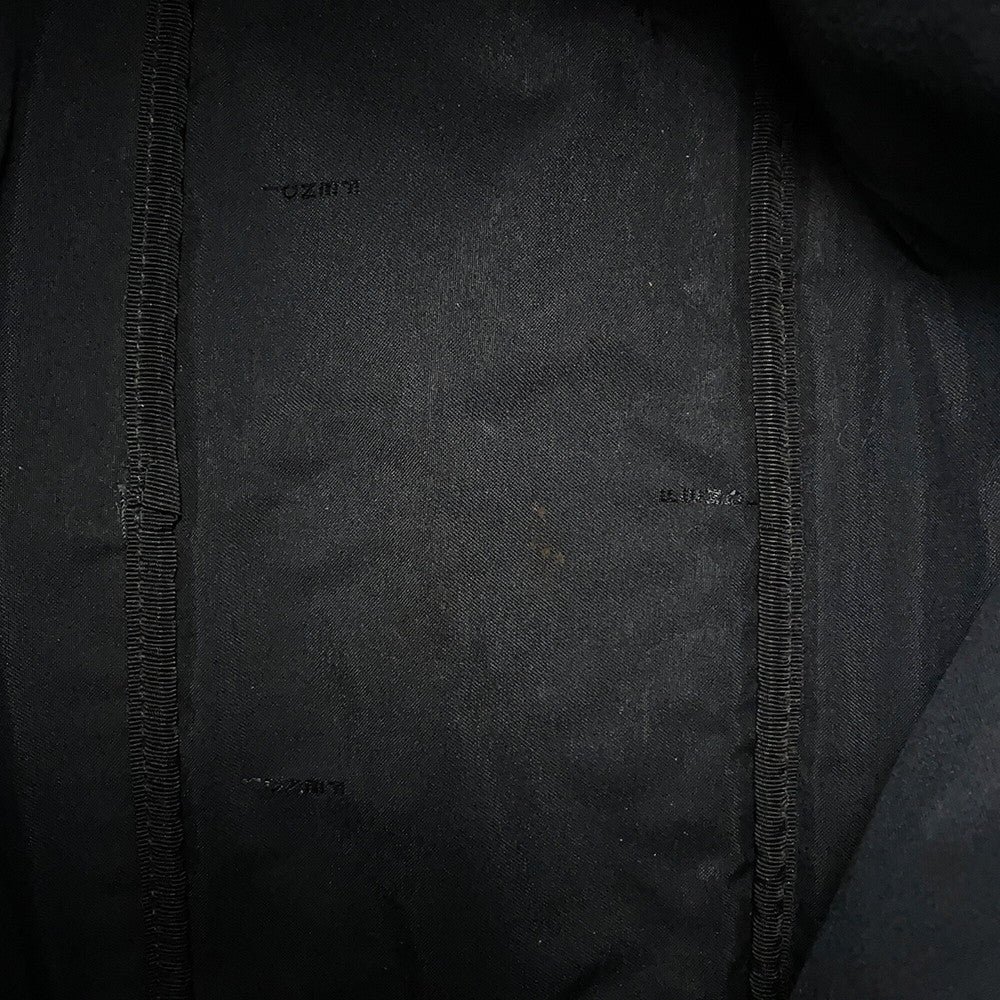 FENDI Backpack Black7VZ053 Leather