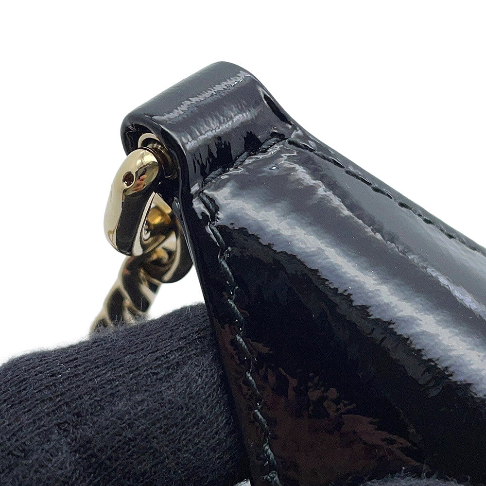 GUCCI Jackie ChainShoulder Black782889 Patent Leather Size Mini