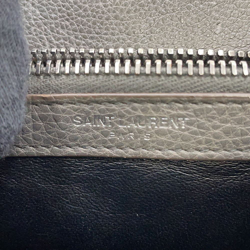 SAINT LAURENT PARIS College 2WAY Handbag Gray428056 Leather