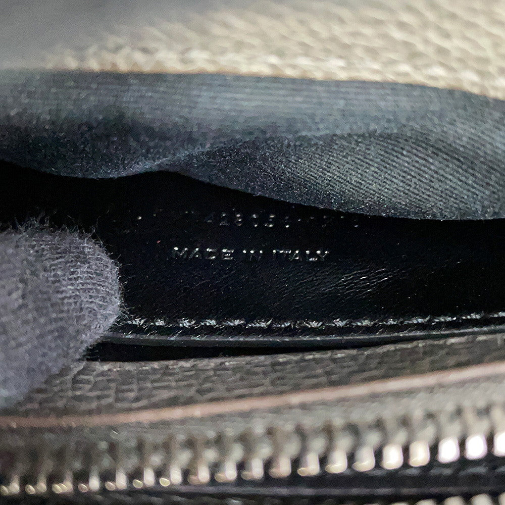 SAINT LAURENT PARIS College 2WAY Handbag Gray428056 Leather