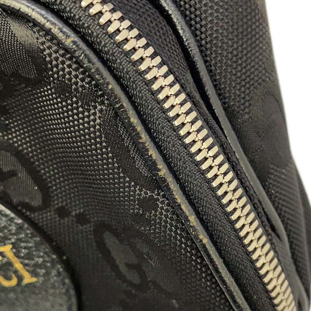 GUCCI GGNylon Off the Grid Shoulder Bag Black625850 GGNylon Leather