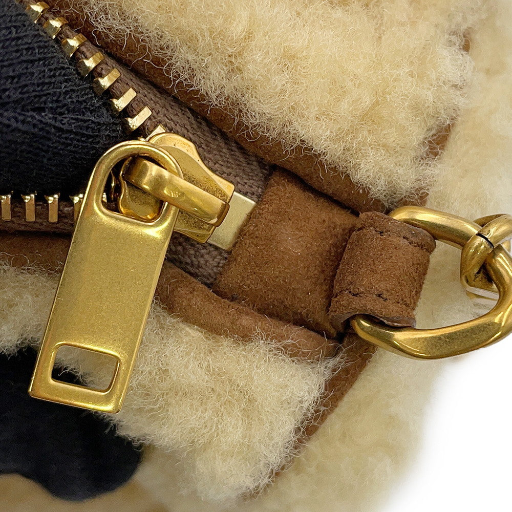 SAINT LAURENT PARIS SAD Tube Shoulder Bag Beige699703 Mouton
