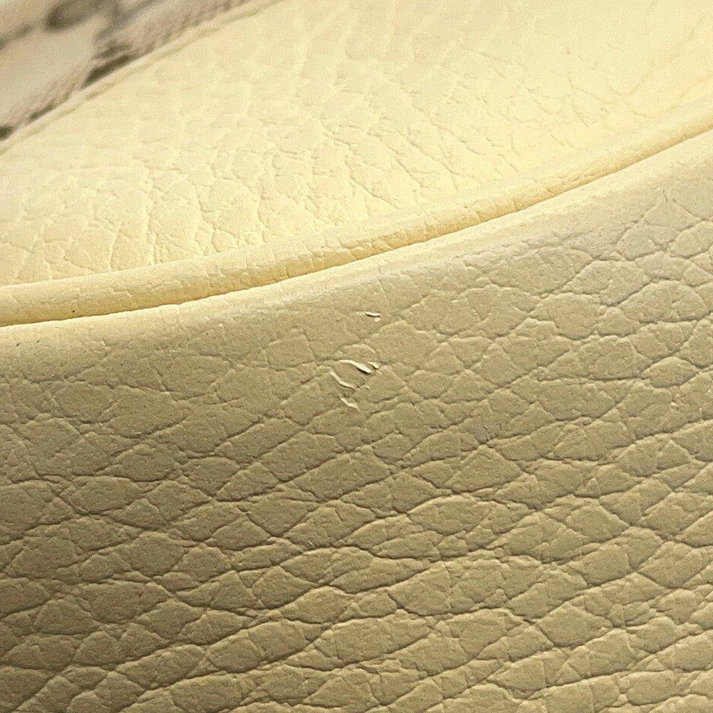 GUCCI GG Canvas Shoulder Bag Ivory449413 GG Canvas Leather