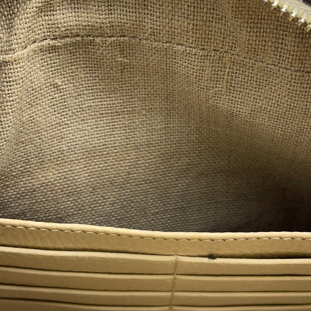 GUCCI GG Canvas Shoulder Bag Ivory449413 GG Canvas Leather