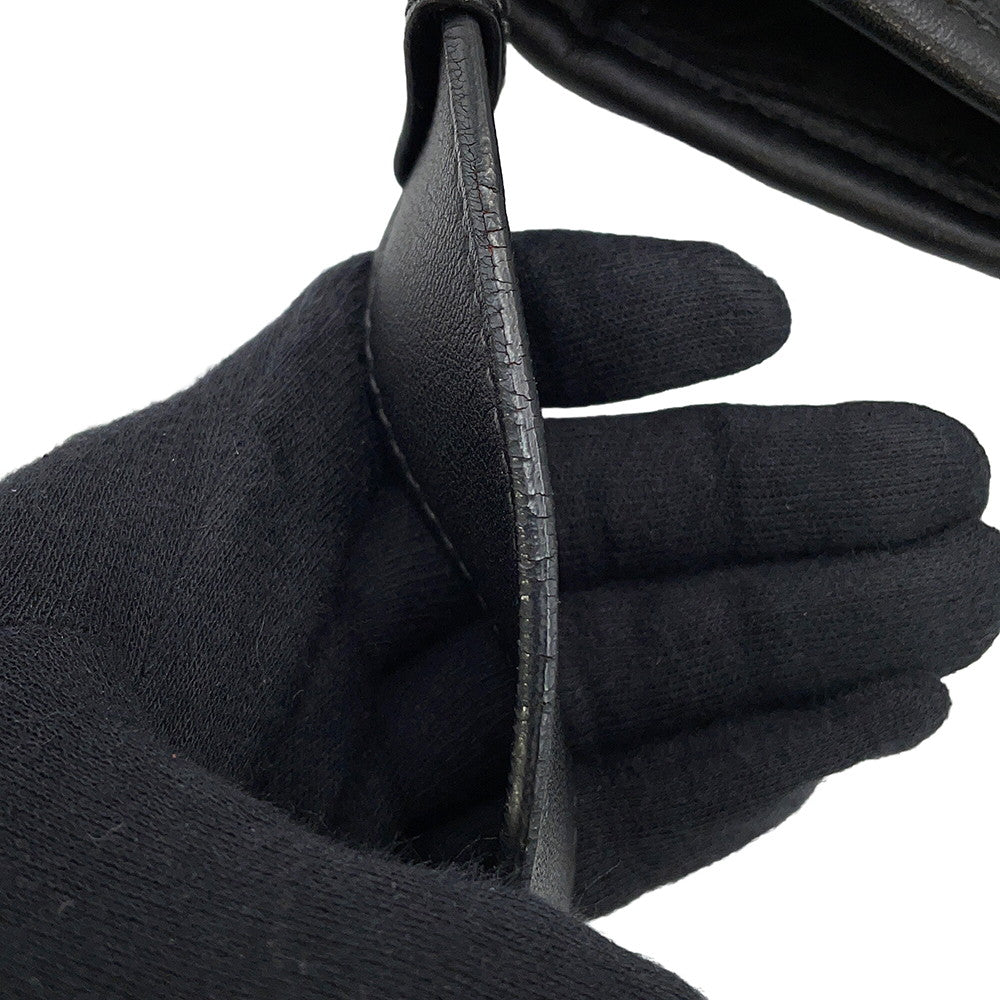 PRADA Messenger bag BlackVA0959 Leather