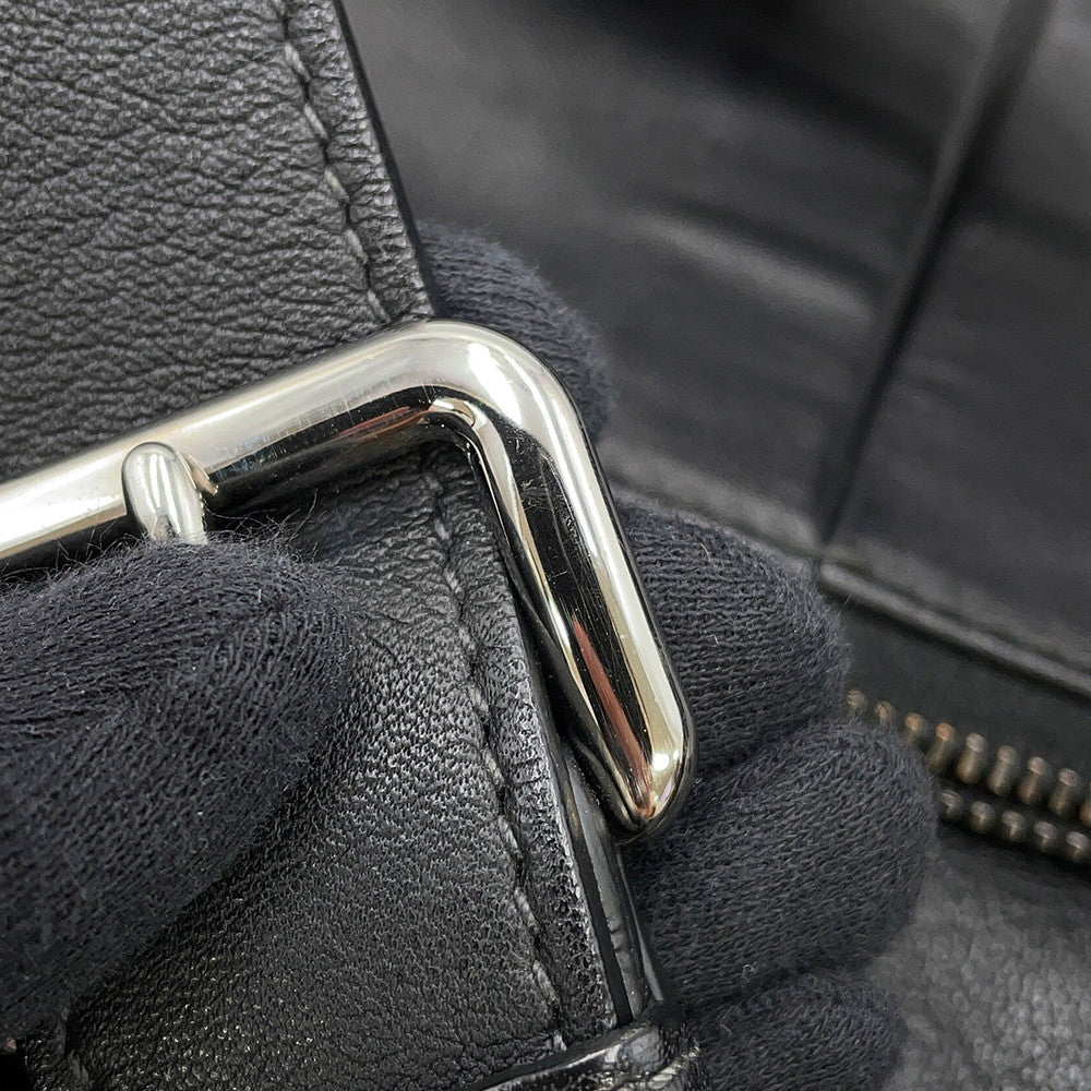 PRADA Messenger bag BlackVA0959 Leather