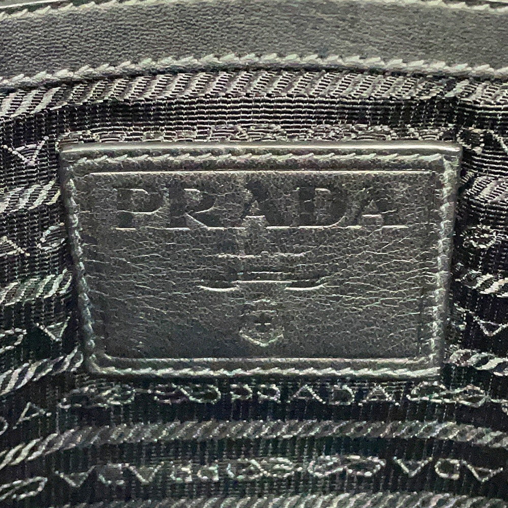 PRADA Messenger bag BlackVA0959 Leather