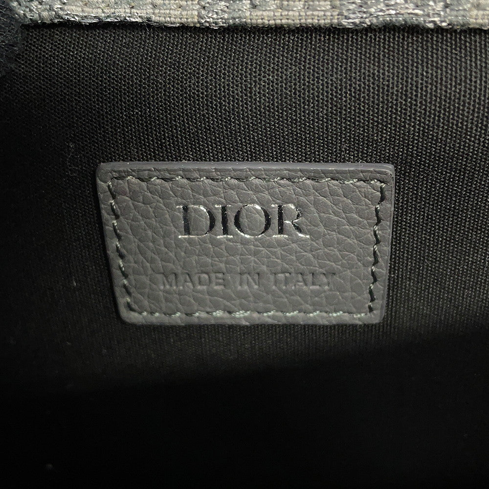 Dior Oblique Gallop Shoulder Bag Gray1ADPO033DOS_H30Q Canvas Leather
