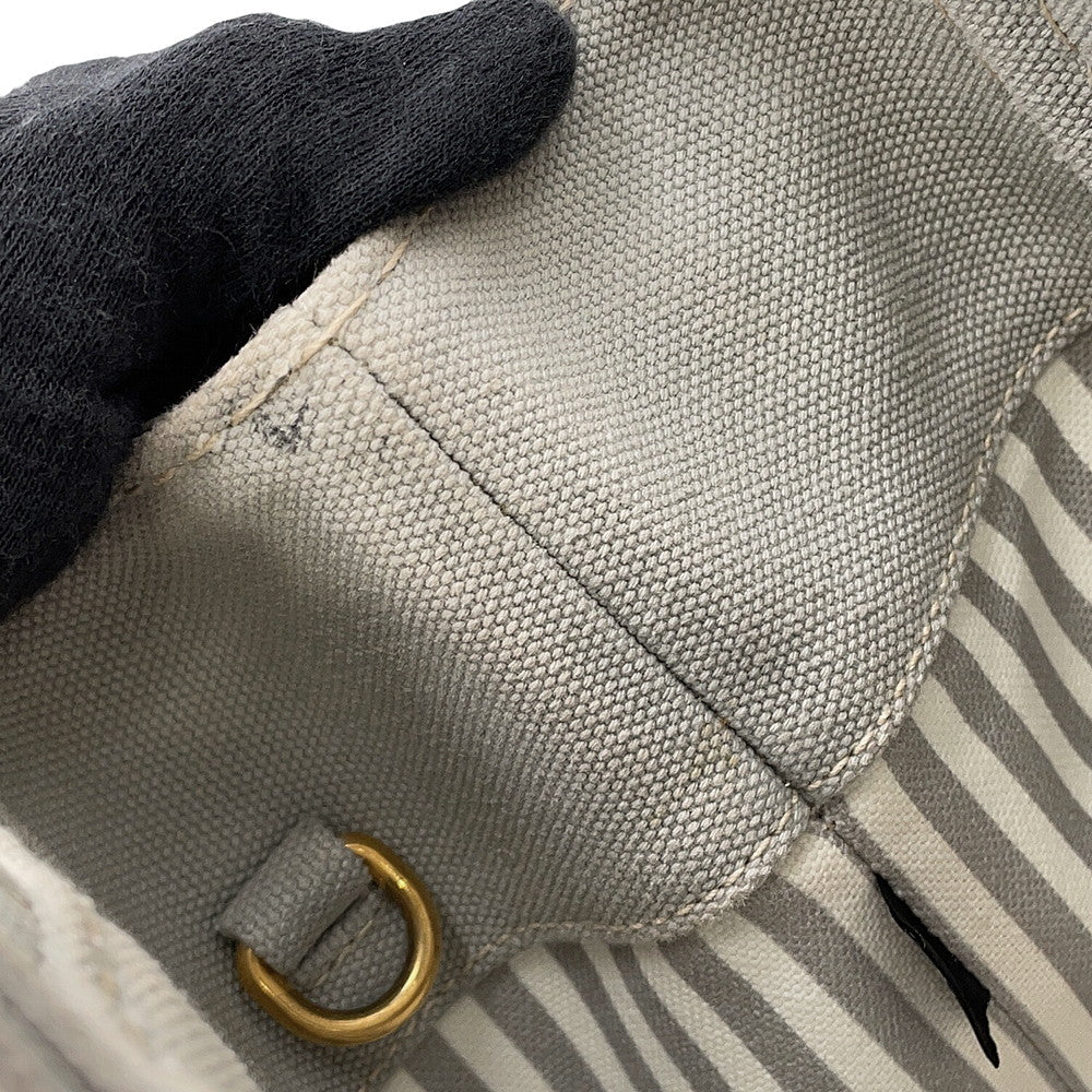 PRADA Canapa 2wayTote Bag Gray1BG439 Canvas