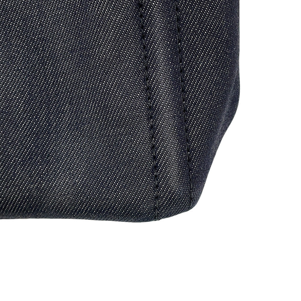 PRADA Robot Canapa 2-way Tote Bag Navy/Multicolor1BG439 Canvas