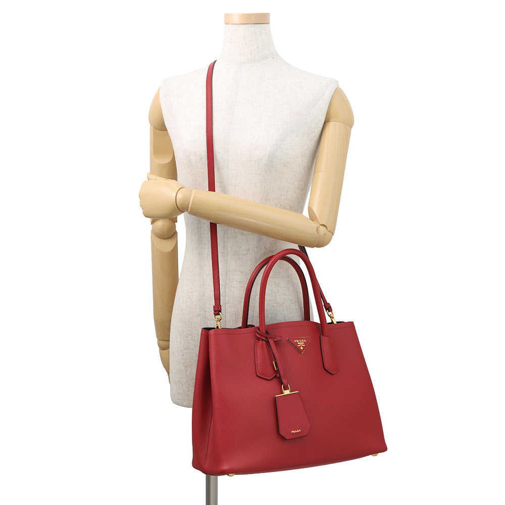 PRADA 2wayHandbag RedBN2775 Saffiano LeatherLeather