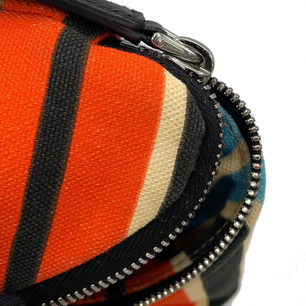 PRADA Stripe shoulder bag Multicolor2VH147 Canvas