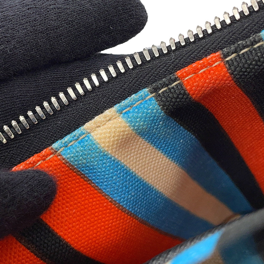 PRADA Stripe shoulder bag Multicolor2VH147 Canvas