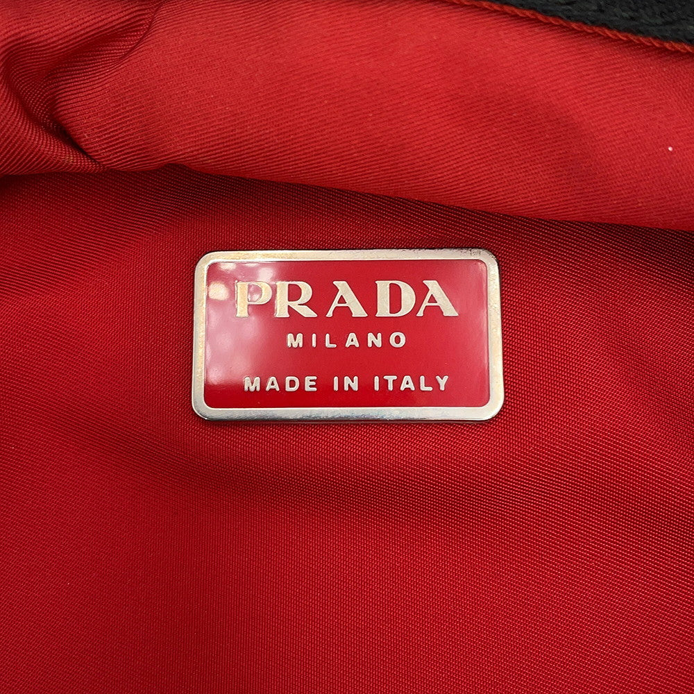 PRADA Backpack RedV418 Nylon