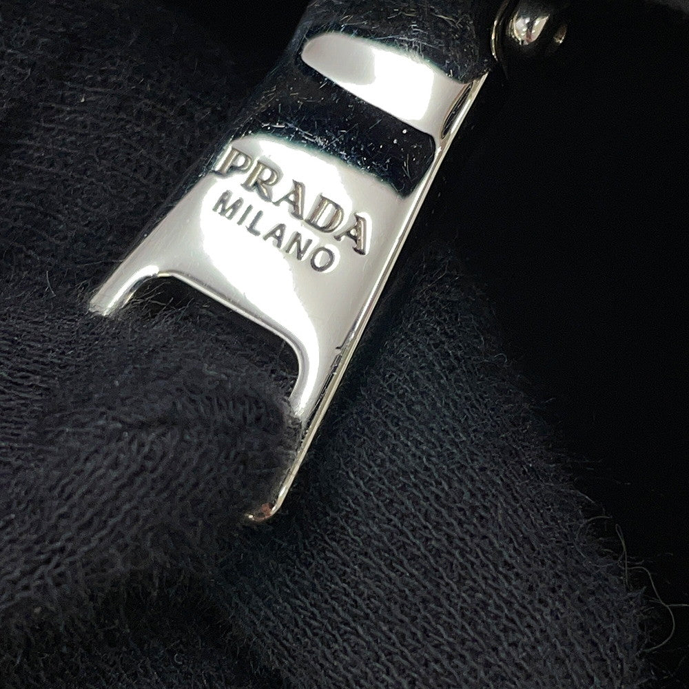 PRADA Canapa 2way Bag Black1BG439 Canvas
