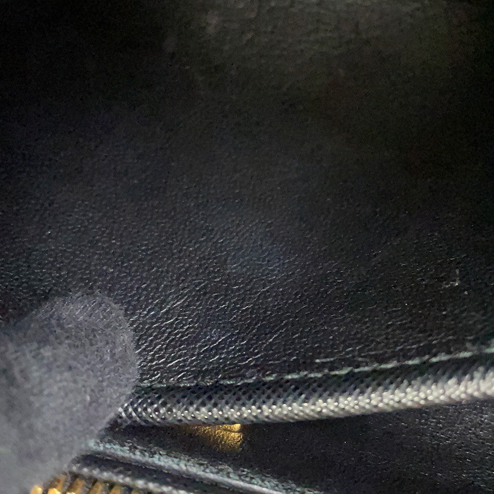 PRADA Galleria Studded 2-way Handbag Black1BA896 Saffiano LeatherLeather Size Small