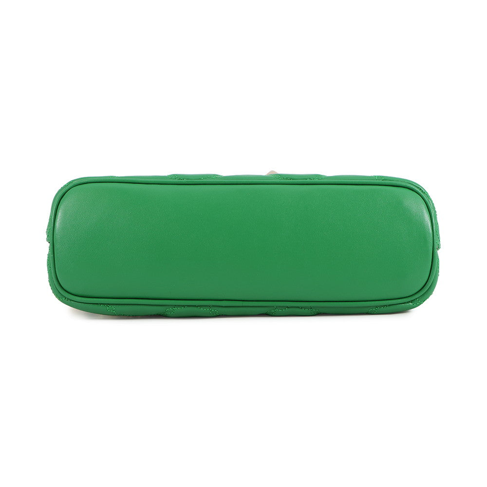 GUCCI GGMatelasse 2wayShoulder Bag Spring Green/Beige702229 Leather Size Small