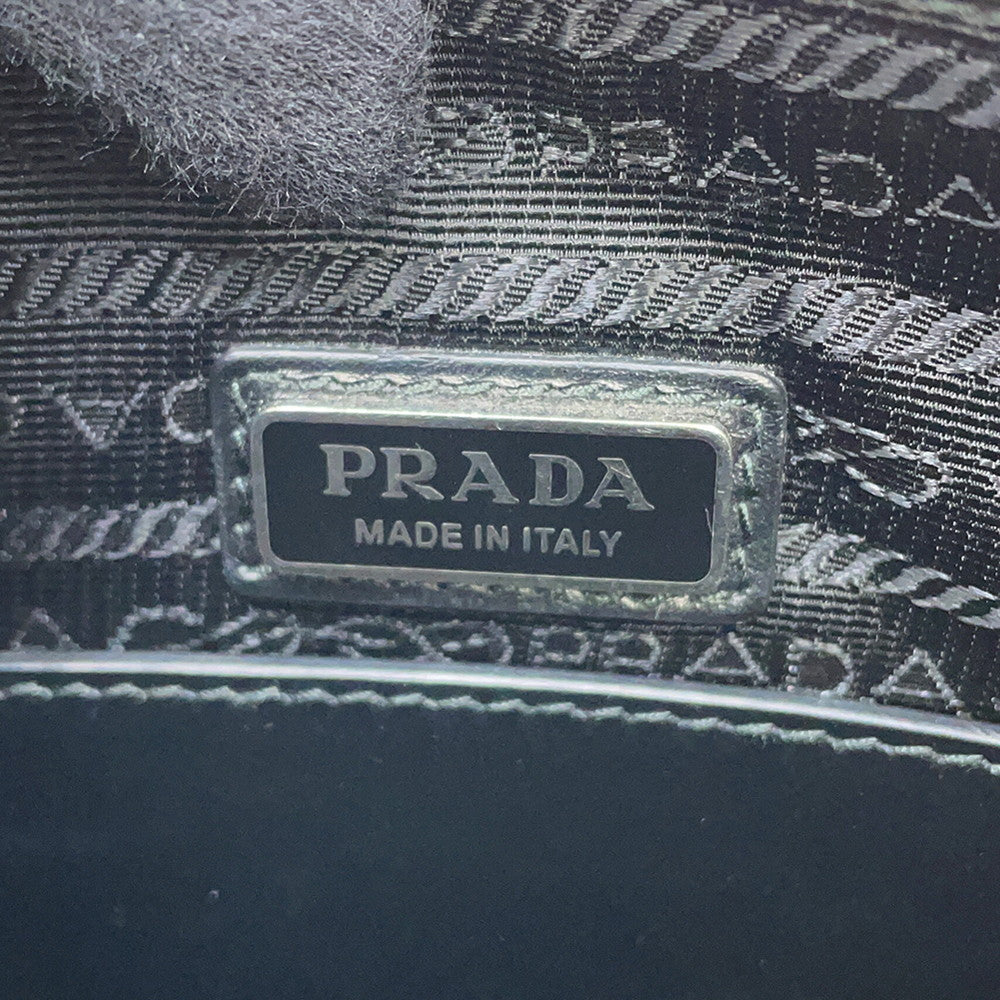 PRADA Triangle Shoulder Bag Yellow2VH155 Saffiano LeatherLeather