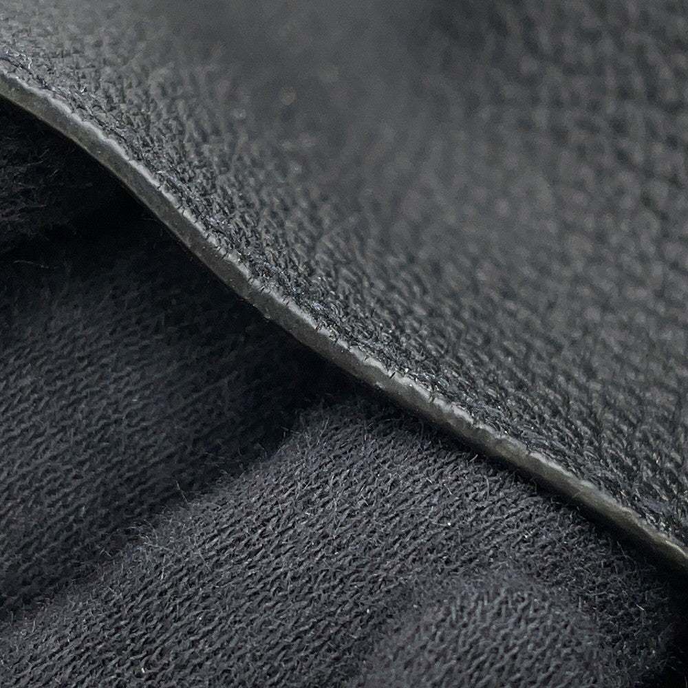 PRADA Vitello Dino Triangle Backpack Black2VZ099 Leather
