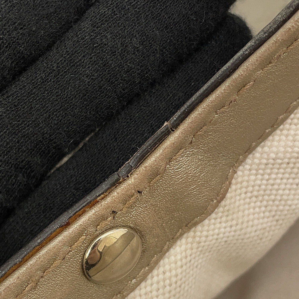 GUCCI Guccissima Sukey Handbag Gold/Beige211944 Leather