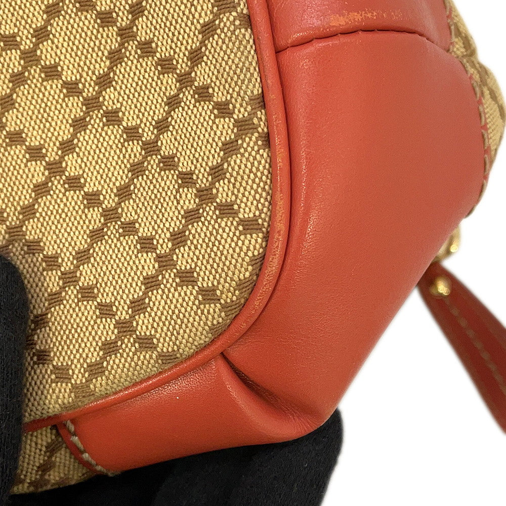 GUCCI Diamante Sukey 2wayBag Pink/Beige247902 Canvas Leather